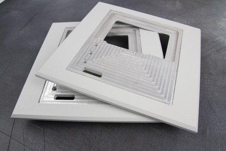 Покраска алюминиевой панели-0