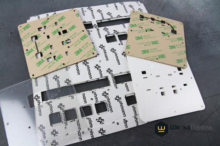 Нарезка клеевых и прижимных слоев-0