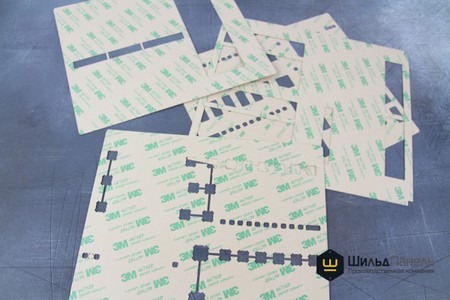 Нарезка клеевых слоев-0