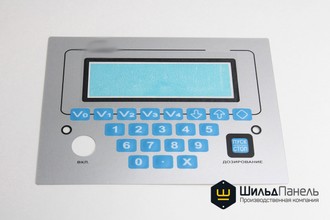 Пленочные лицевые приборные панели из лавсана, поликарбоната, ПВХ и полипропилена 1