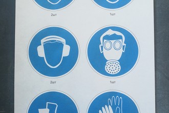 Таблички по пожарной безопасности пример 5