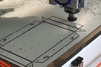 Работы по фрезеровке композита 6