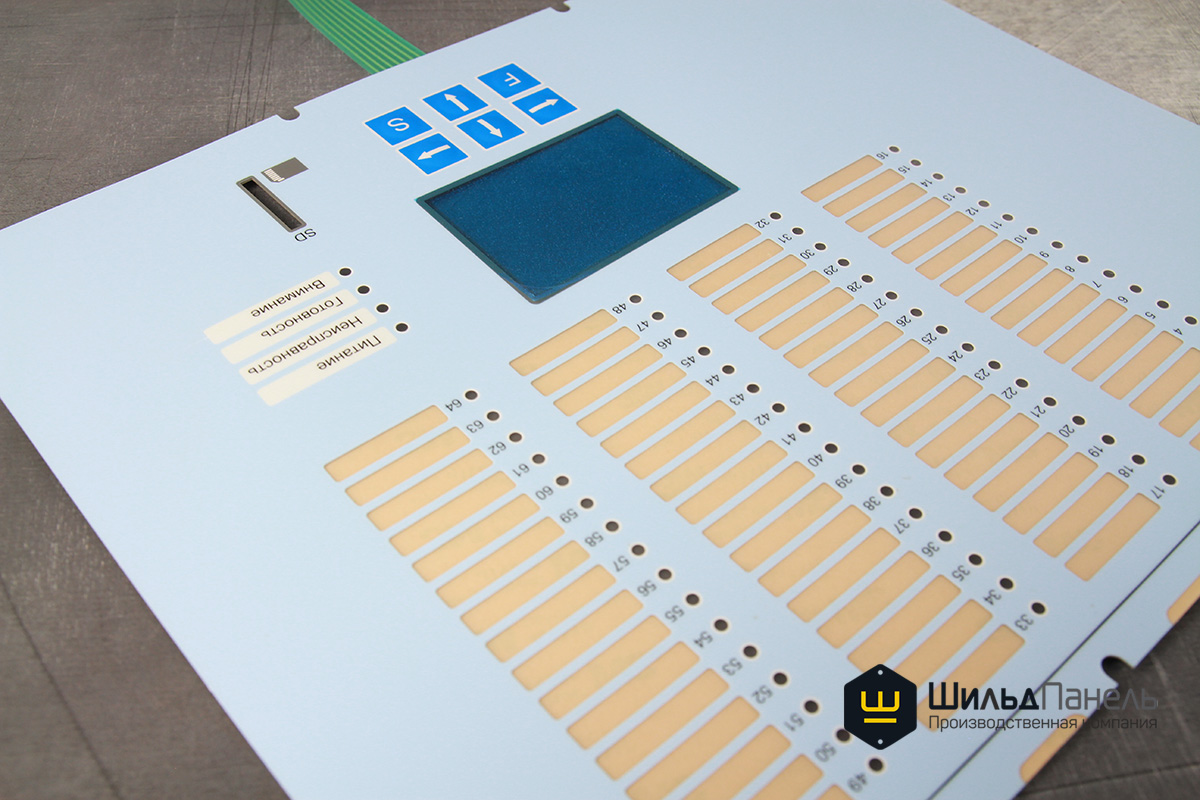 Производство клавиатур на заказ в компании ШильдПанель