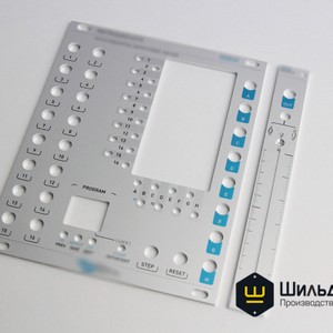 Комплект алюминиевых лицевой и измерительной панелей под стандарт "Евромеханика"