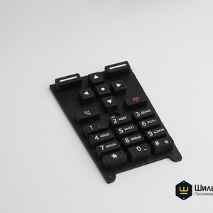 Силиконовая клавиатура с нанесением шелкотрафаретной печати