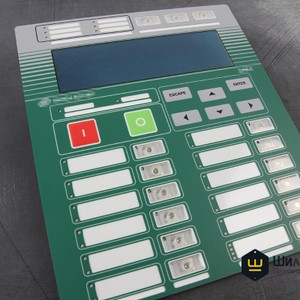 Панель управления с карманами для сменной информации