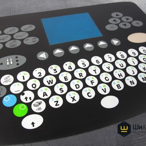 Гибкая пленочная qwerty клавиатура