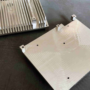 Корпус радиатор из алюминия