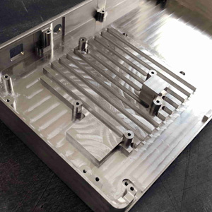 Корпус радиатор с чпу обработкой