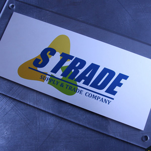 Табличка с прозрачным фоном