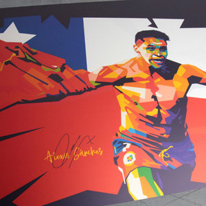 Табличка из анодированного алюминия