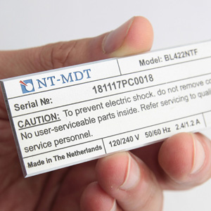 Шильд с затиркой эмали