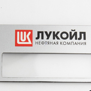 Бейдж с окошком